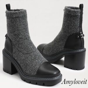 New Sam Edelman Rozanna Knit Bootie